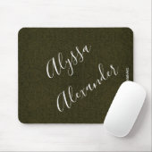 HAMbyWG - Mouse Pad - Denim Image - Olive Mousepad (Mit Mouse)