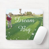 HAMbyWG - Mouse Pad - Golfer Dream Big Mousepad (Mit Mouse)