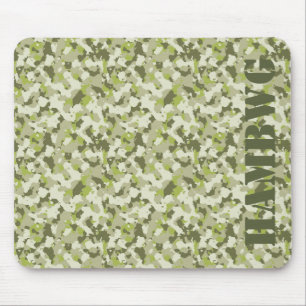 HAMbyWG - Mouse Pad - Green Camouflage Mousepad