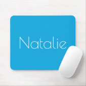 HAMbyWG - Mouse Pad - Helle Aqua Blue Mousepad (Mit Mouse)