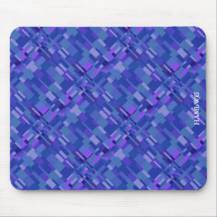 HAMbyWG - Mouse Pad - Modern Graphic Blue Mousepad