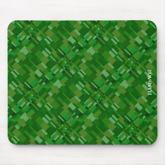 HAMbyWG - Mouse Pad - Modern Graphic Green Mousepad (Vorne)