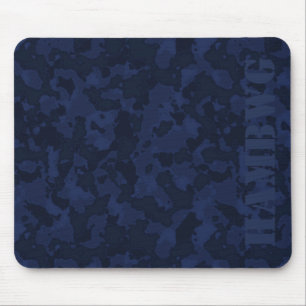 HAMbyWG - Mouse Pad - Navy Camouflage Mousepad