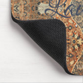 HAMbyWG - Mouse Pad - Sinti und Roma Ecru & Blue Mousepad (Ecke)