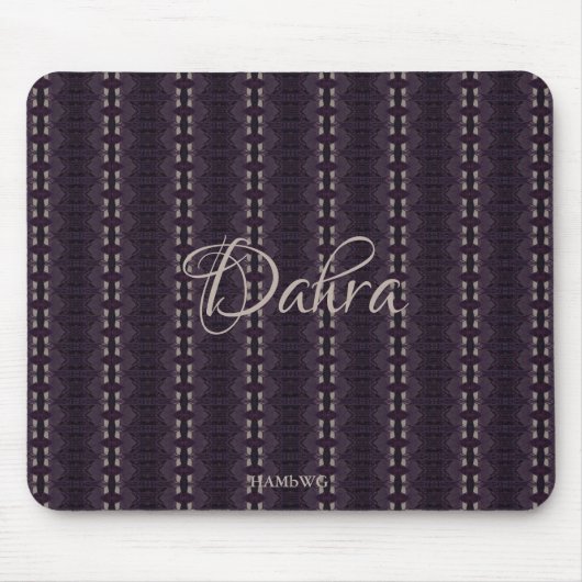 HAMbyWG - Mouse Pad - Sinti und Roma Plum Mousepad (Vorne)