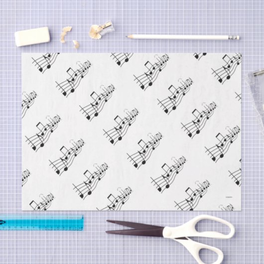 HAMbyWG - Musical Notes - Seidenpapier (Handwerk)