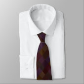 HAMbyWG - Neck Tie - Plum Spectrum Diamond Krawatte (Gebunden)