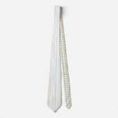 HAMbyWG - Neck Tie - Whe/Bone/Gold/Pale Bl & Gr Krawatte (Vorderseite)
