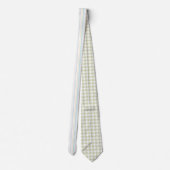 HAMbyWG - Neck Tie - Whe/Bone/Gold/Pale Bl & Gr Krawatte (Rückseite)