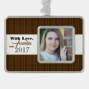 HAMbyWG - Ornament - Bronze-Leuchten Rahmen-Ornament Silber