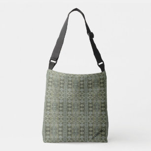 HAMbyWG - Over the Shoulder - Olive Boho Tragetaschen Mit Langen Trägern