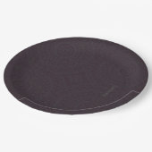 HAMbyWG - Paper Plate 7 or 9" - Boho Dark Cherry Pappteller (Schrägansicht)