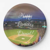 HAMbyWG - Paper Plate - Baseball Stadium Pappteller (Vorderseite)