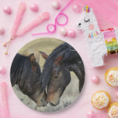 HAMbyWG - Paper Tellers 9" - 2 Pferd Pappteller (Party)