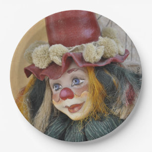 HAMbyWG - Paper Tellers 9" - Antiker Clown Pappteller