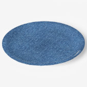 HAMbyWG - Paper Tellers 9" - Denim Image Pappteller (Schrägansicht)