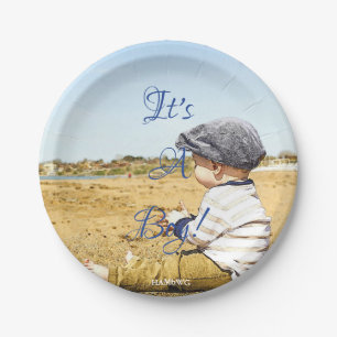 HAMbyWG - Paper Tellers - Baby on Beach Pappteller