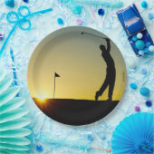 HAMbyWG - Paper Tellers - Golfer Pappteller (Party)