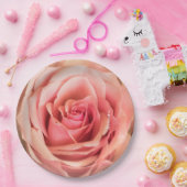 HAMbyWG - Papierplatte 7 oder 9" - Rose Peach Pappteller (Party)
