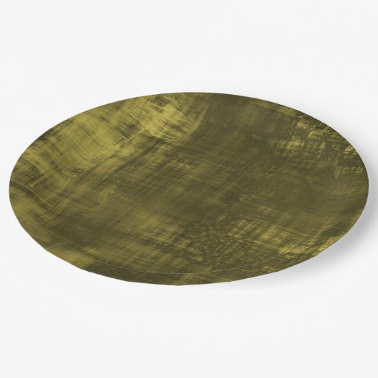 HAMbyWG - Papierplatte - Olivenöle Pappteller (Schrägansicht)