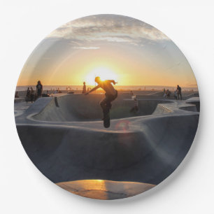 HAMbyWG - Pappteller - Skateboardfahrer
