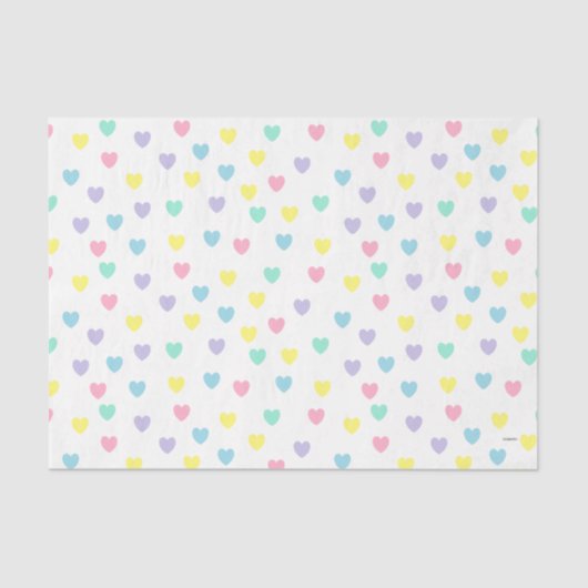 HAMbyWG - Pastel Hearts Seidenpapier (Vorderseite)