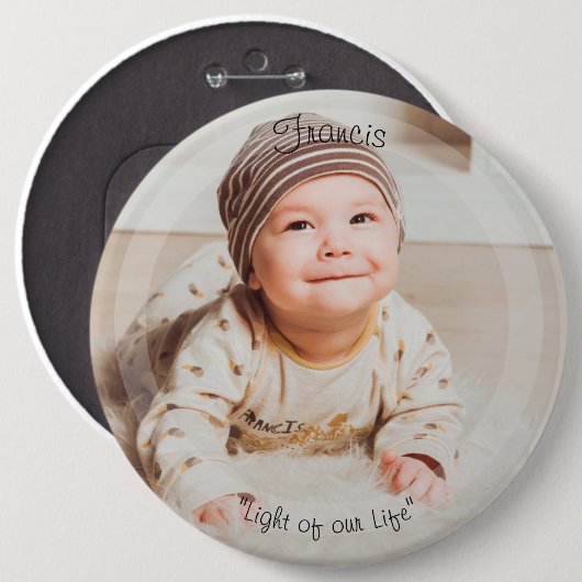 HAMbyWG Personal Foto Button (Vorne & Hinten)