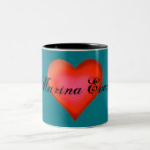 HAMbyWG - Personalisierbare Tasse - Helles Rotes H (Mittel)
