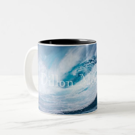 HAMbyWG - Personalisierbare Tasse - Wave (Vorderseite Links)