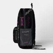 HAMbyWG, personalisierter Back-Pack Bedruckter Rucksack (Rechts)