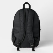 HAMbyWG, personalisierter Back-Pack Bedruckter Rucksack (Rückseite)