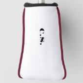 HAMbyWG Personalisierter Golfclub/Treiberabdeckung Golf Headcover (Rotieren 90)
