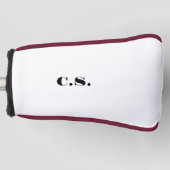 HAMbyWG Personalisierter Golfclub/Treiberabdeckung Golf Headcover (Vorderseite)