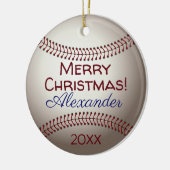 HAMbyWG - Personalizable Baseball Ornament (Links)