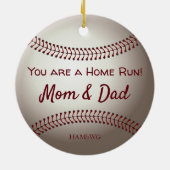 HAMbyWG - Personalizable Baseball Ornament (Hinten)