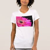 HAMbyWG - Pink Gerber Daisy T-Shirt (Vorderseite)