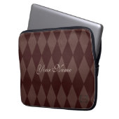 HAMbyWG-Raute in beliebiger Farbe Laptopschutzhülle (Vorderseite Links)