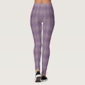 HAMbyWG-Raute in blassfarbenem Peach oder in belie Leggings (Rückseite)