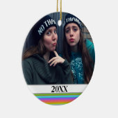 HAMbyWG Round Ornament - Spektrum (Rechts)