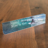 HAMbyWG Schreibtischnamensplatte - Werden Sie die  Namensplakette (Seite)