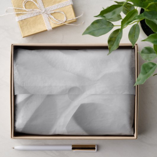 HAMbyWG - Schwarz & Weiß, Weiße Rose Seidenpapier (Geschenk)