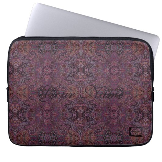 HAMbyWG Sinti und Roma Mauve Laptopschutzhülle (Vorderseite)