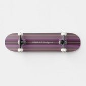 HAMbyWG - Skateboard - Himbeere Streifen (Horizontal)