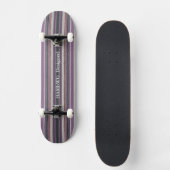 HAMbyWG - Skateboard - Hipster Lila Strick Look (Vorderseite)