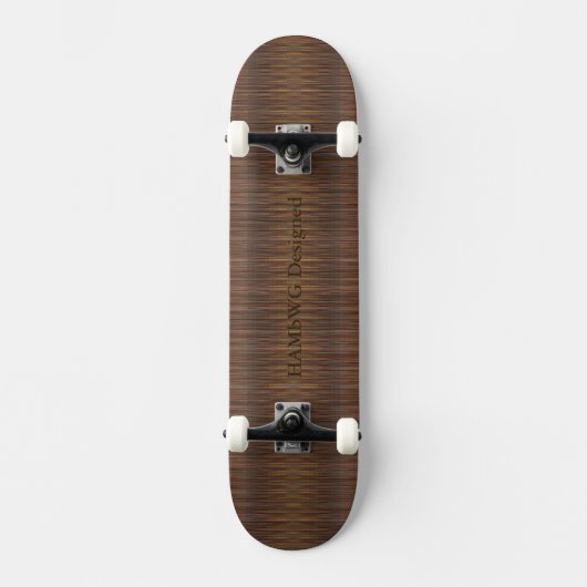HAMbyWG - Skateboard - Image name is Bronze (Vorderseite)