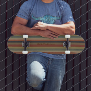HAMbyWG - Skateboard - Indische Farben