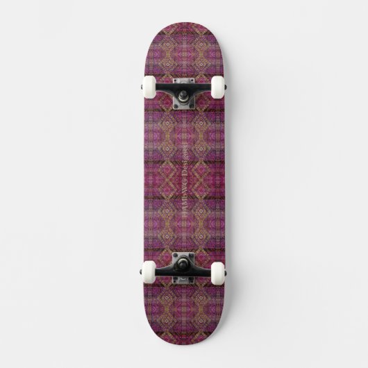 HAMbyWG - Skateboard - Magenta Islander (Vorderseite)
