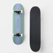 HAMbyWG - Skateboard - Mint Periwinkle Glühen (Vorderseite)