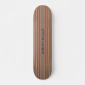 HAMbyWG-Skateboard - Needlepoint-Neutral Skateboard (Vorne)