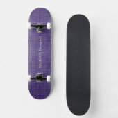 HAMbyWG - Skateboard - Not leidendes Lila (Vorderseite)